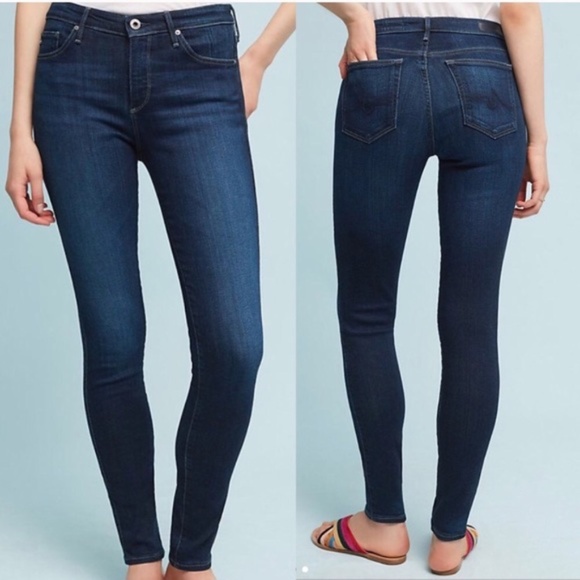 Anthropologie AG Abbey Mid-Rise Super Skinny Petite Jean - Picture 6 of 6